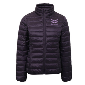 Mara Padded Jacket -Aubergine