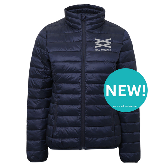 Mara Padded Jacket - Navy