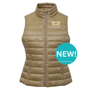 Maude Padded Gilet - Pistachio