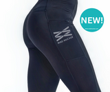 Sherlee Thermal Riding Leggings - Black