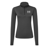 Zizi Zip Neck - Charcoal Grey