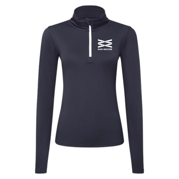 Zizi Zip Neck - French Navy